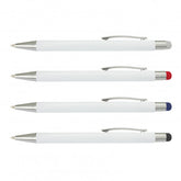 Lancer Stylus Pen - White Barrel - 117120-0